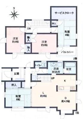 Floor plan. 13.2 million yen, 4LDK + S (storeroom), Land area 199.47 sq m , Is a floor plan of the building area 107.65 sq m spacious 4LDK + S !!