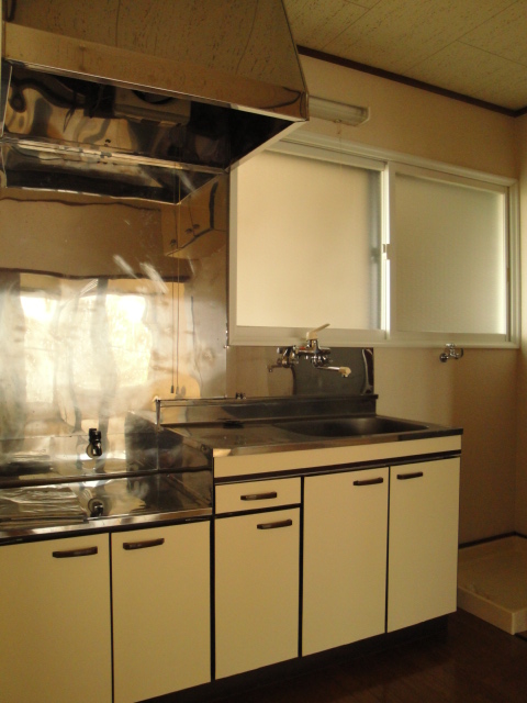 Kitchen. Spacious bright kitchen! There is a feeling of opening because it also equipped with large windows!