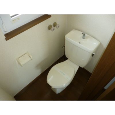 Toilet. It is a window with bright your toilet