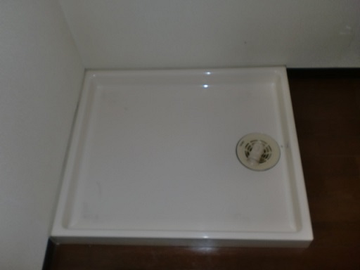 Washroom. It is indoor washing machine Storage.