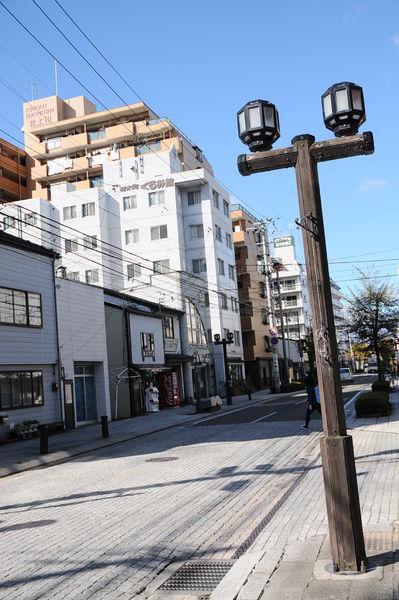 Streets around. Located in the shopping district of the timber-cho