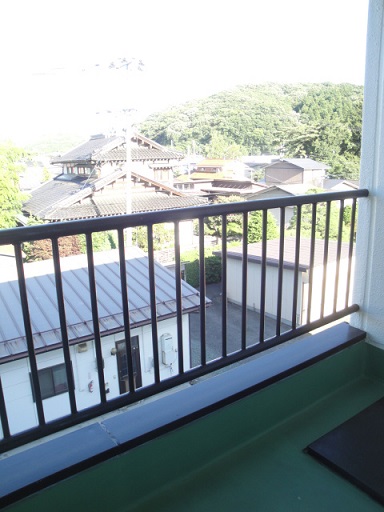 Balcony. It comes with a wide veranda!