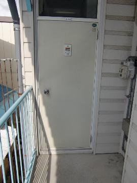 Other room space. Entrance door