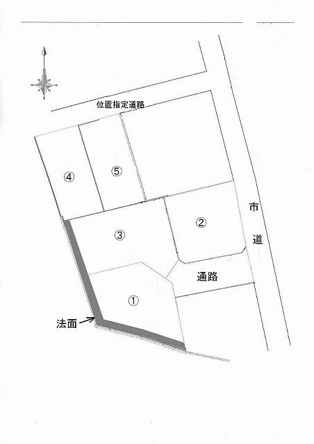 Compartment figure. Land price 6.35 million yen, Land area 140.81 sq m