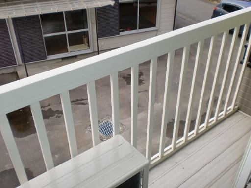 Balcony. Spacious veranda.