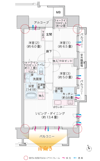 Floor: 3LDK + WIC, the occupied area: 78.42 sq m, price: 29 million yen (tentative)