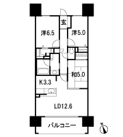 Floor: 3LDK + WIC + FC, the occupied area: 72.57 sq m, price: 25 million yen (tentative)