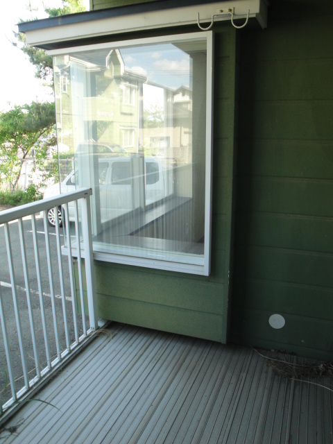 Balcony. Veranda also spacious! Also without fear a large amount of laundry!