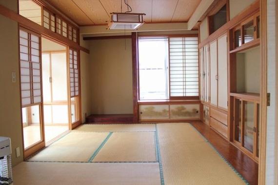 Non-living room. The first floor of the Japanese-style room is with Hiroen