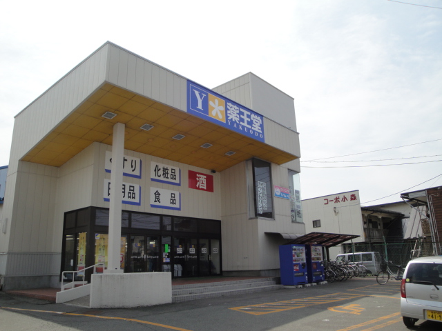 Dorakkusutoa. "KusuriOdo" (drugstore) to 400m