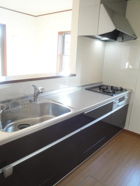 Kitchen. System kitchen, Gas stove 3-neck, Water purifier integrated faucet