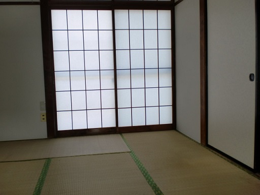 Living and room. The mind to settle Japanese-style room.