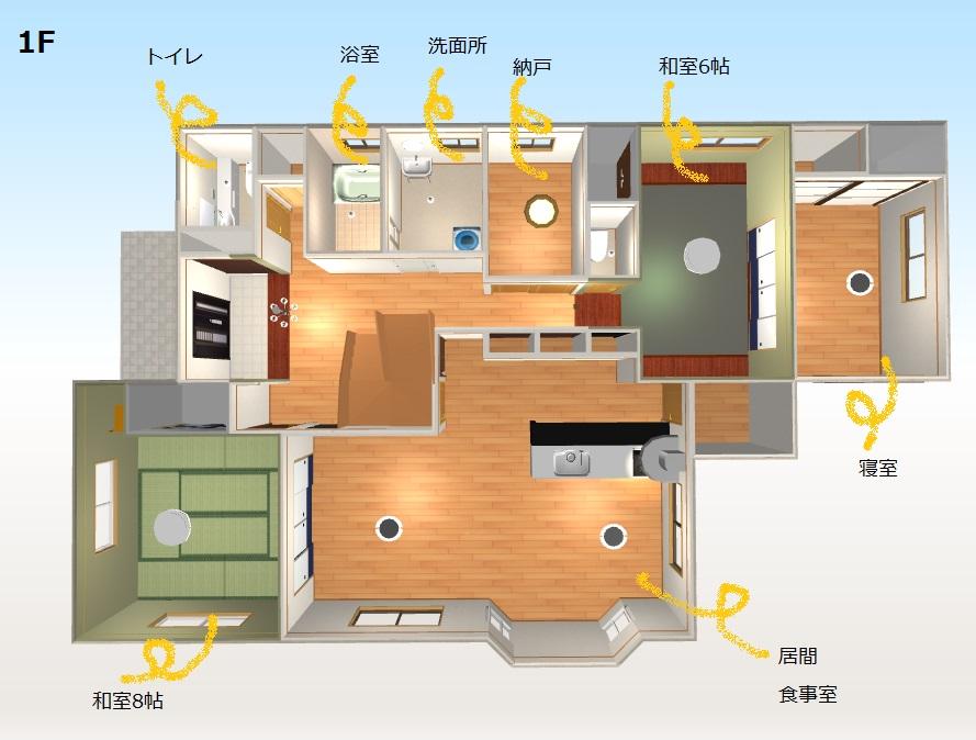 Floor plan. 40 million yen, 6LDK, Land area 344.18 sq m , Building area 108.5 sq m