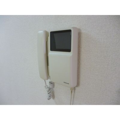 Security. It is safe in the intercom with a monitor