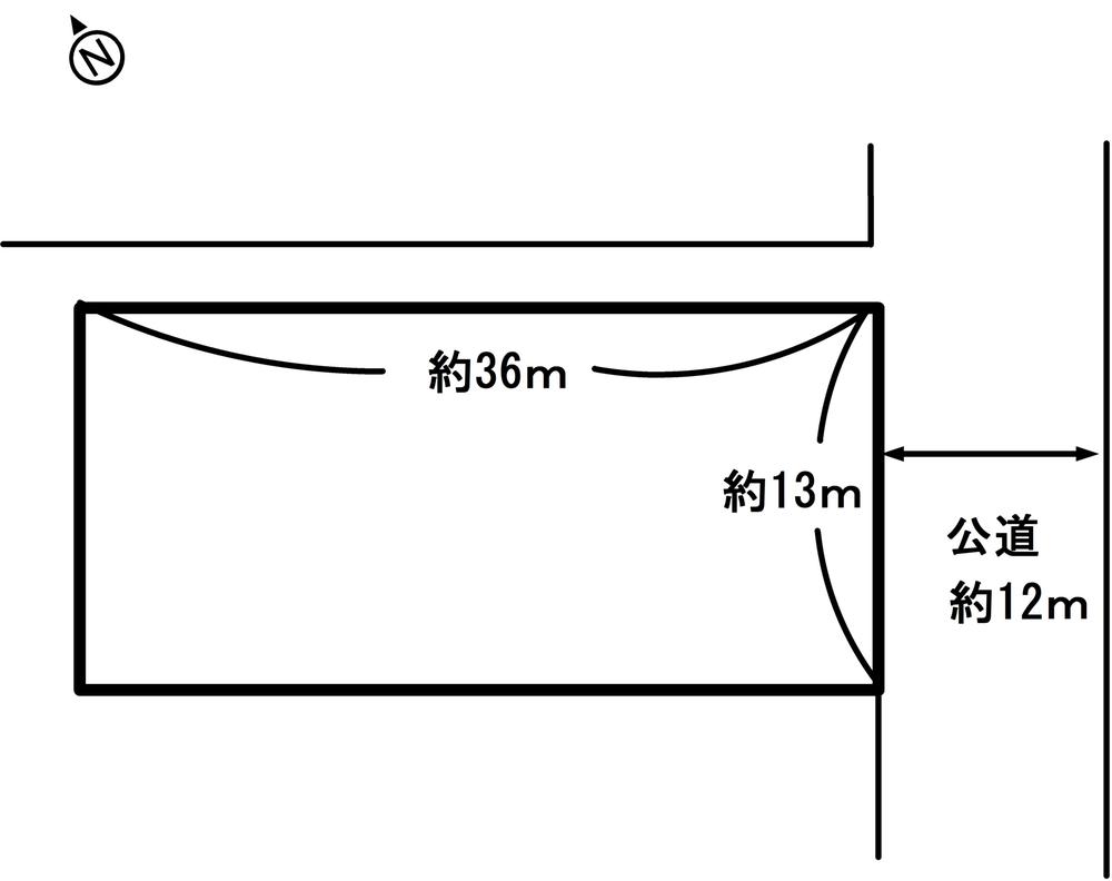 Compartment figure. Land price 13,470,000 yen, Land area 495 sq m