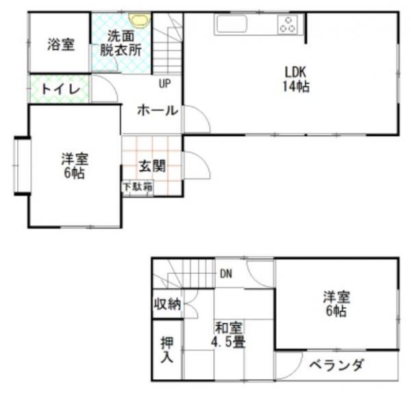 Floor plan. 11.8 million yen, 3LDK, Land area 148.05 sq m , Building area 73.69 sq m