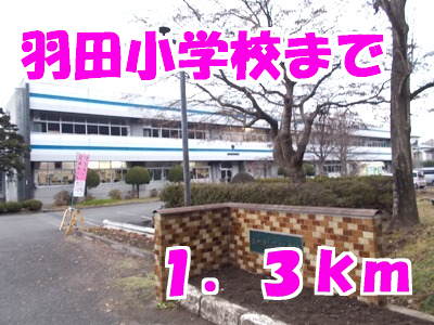 Primary school. Haneda to elementary school (elementary school) 1300m
