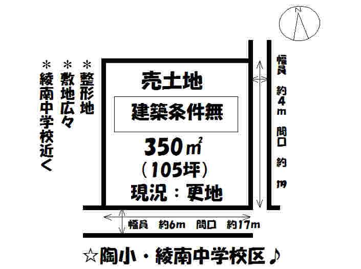 Compartment figure. Land price 7.9 million yen, Land area 350 sq m