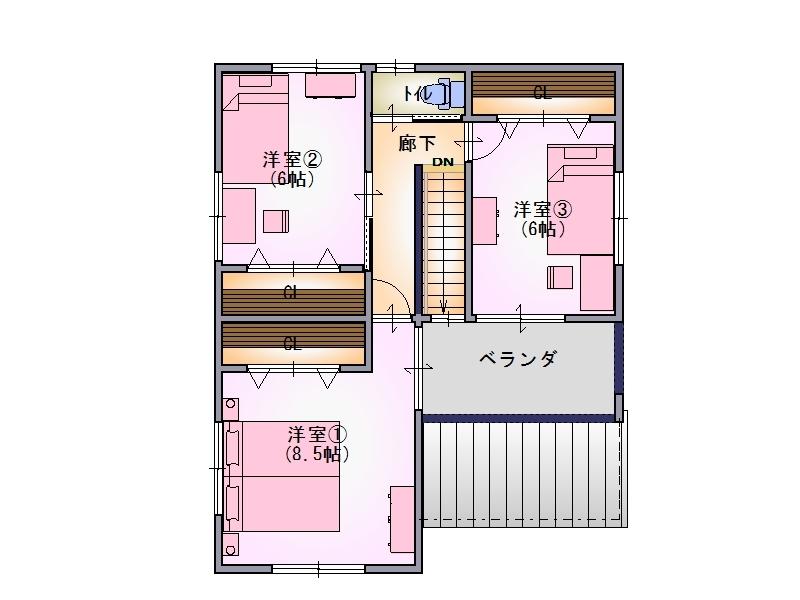 Floor plan. 19,940,000 yen, 4LDK, Land area 208.15 sq m , Building area 109.3 sq m