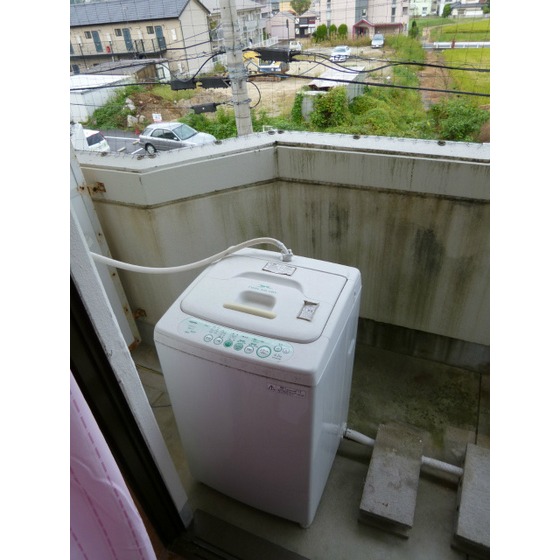 Balcony. Laundry Area balcony