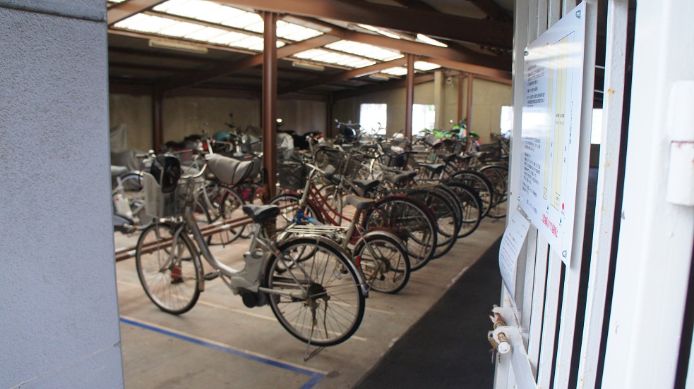 Other room space. Bicycle-parking space