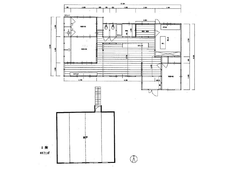 Floor plan. 21,800,000 yen, 4DK + S (storeroom), Land area 994.27 sq m , Building area 213.36 sq m