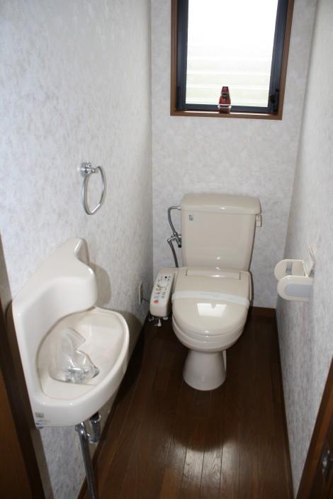 Toilet. First floor toilet