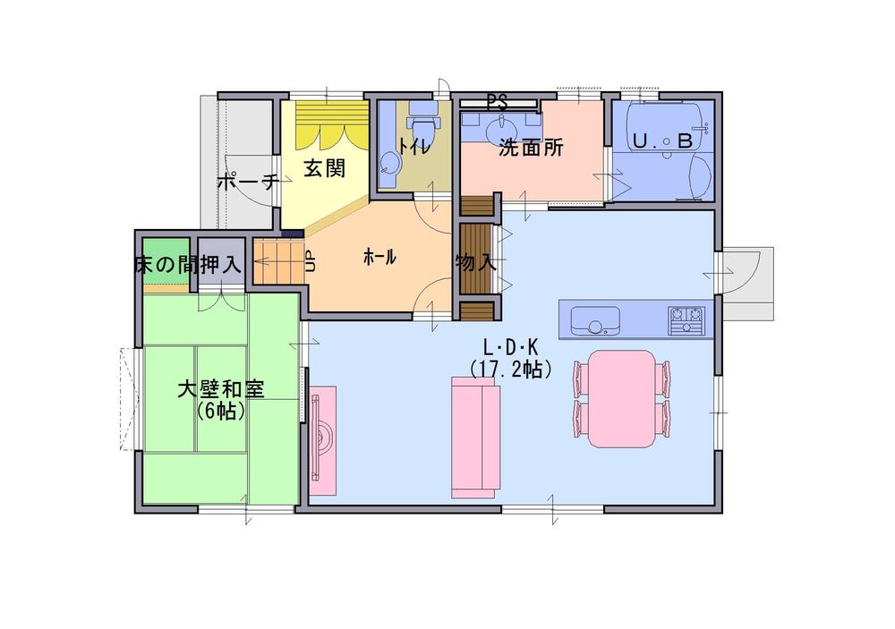 Floor plan. 23,250,000 yen, 4LDK, Land area 202.74 sq m , Building area 115.3 sq m