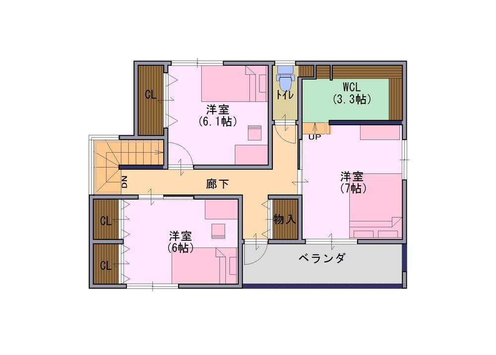 Floor plan. 23,250,000 yen, 4LDK, Land area 202.74 sq m , Building area 115.3 sq m