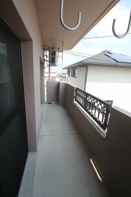 Balcony.  ※ It is a reference photograph of the same type (Room 201)!