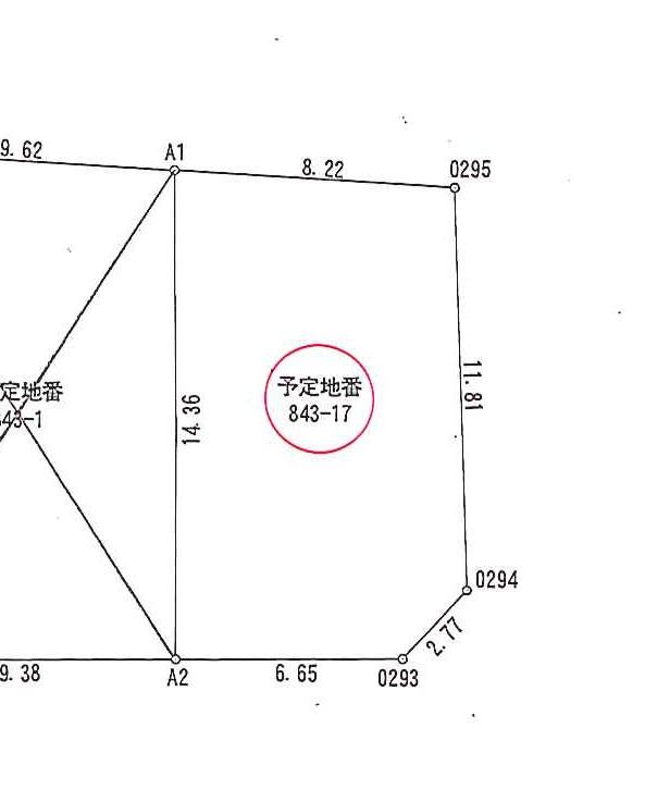Compartment figure. Land price 15.8 million yen, Land area 116.44 sq m