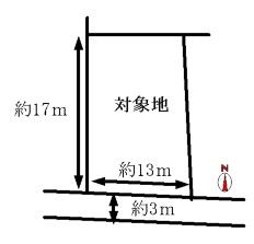 Compartment figure. Land price 8.8 million yen, Land area 238.37 sq m compartment view