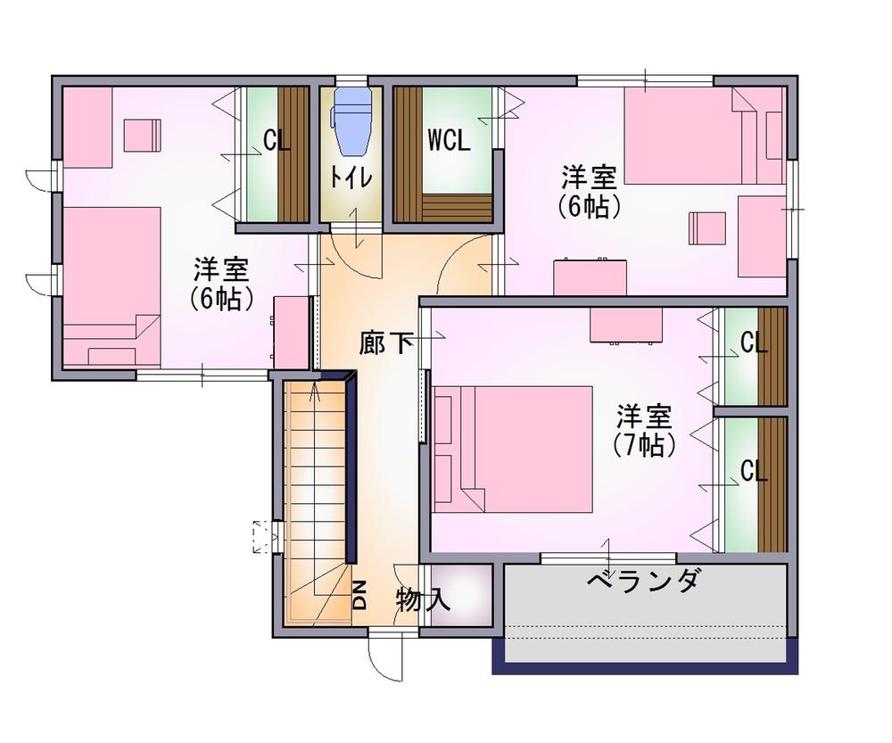 Floor plan. 19,870,000 yen, 3LDK + S (storeroom), Land area 138.51 sq m , Building area 101.03 sq m