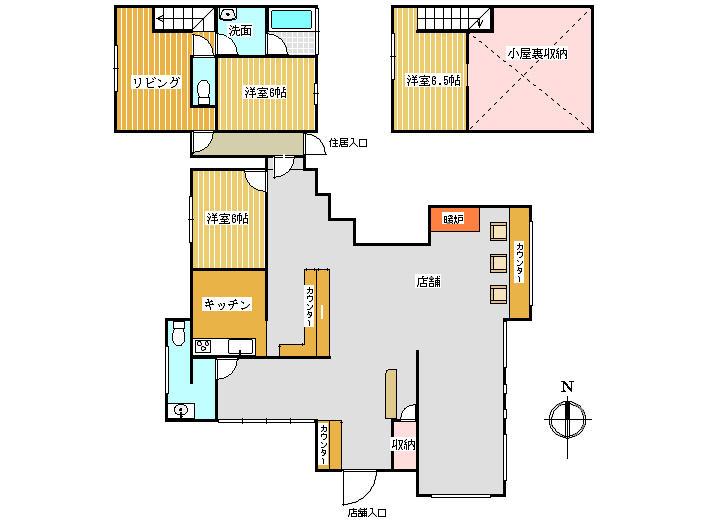 Floor plan. 35 million yen, 3LDK, Land area 831.98 sq m , Building area 115.16 sq m local appearance photo