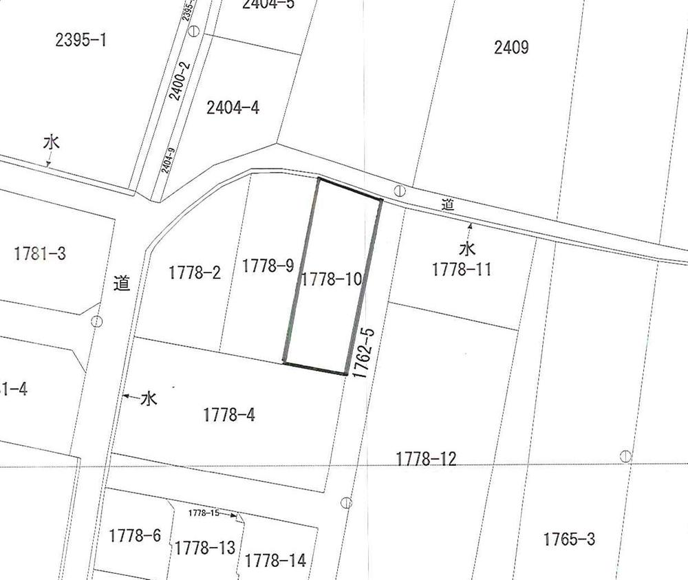 Compartment figure. Land price 8.5 million yen, Land area 153.07 sq m