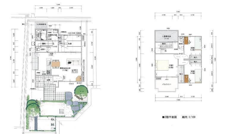 Floor plan. (No. 5 locations), Price 30,750,000 yen, 4LDK, Land area 154.77 sq m , Building area 103.92 sq m