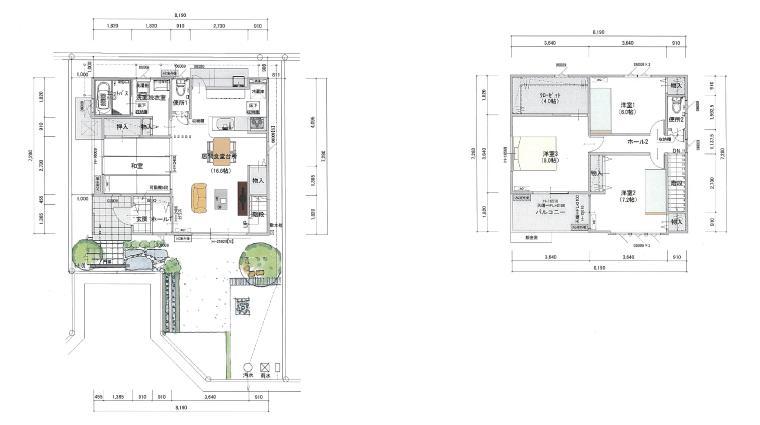 Floor plan. (No. 6 locations), Price 29,520,000 yen, 4LDK, Land area 126.61 sq m , Building area 106.4 sq m