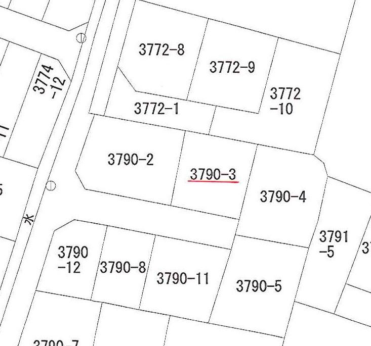 Compartment figure. Land price 4.9 million yen, Land area 93.77 sq m