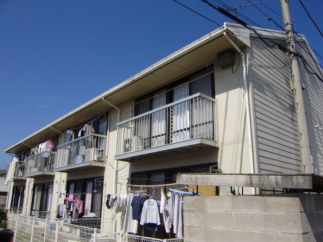 Building appearance. A quiet residential area