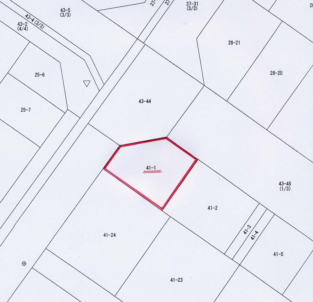 Compartment figure. Land price 9.8 million yen, Land area 249.14 sq m corner lot ・ 75 tsubo ・ No construction conditions