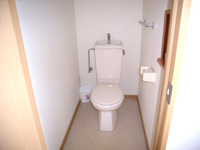 Toilet. It is a photograph of the same type by the room.