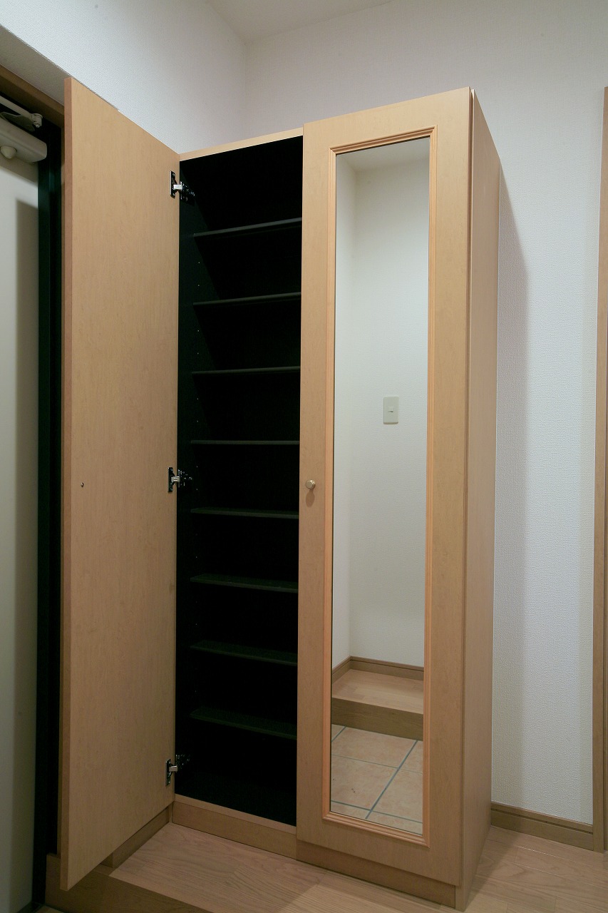 Entrance. A storage capacity with shoes BOX mirror! !