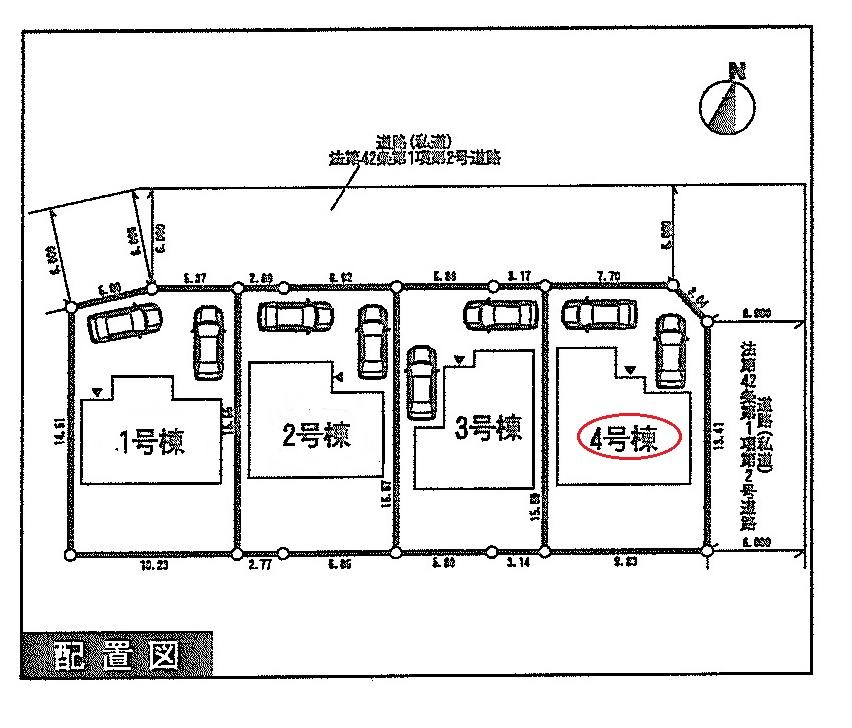 Compartment figure. 19,800,000 yen, 4LDK, Land area 150.74 sq m , Building area 103.68 sq m