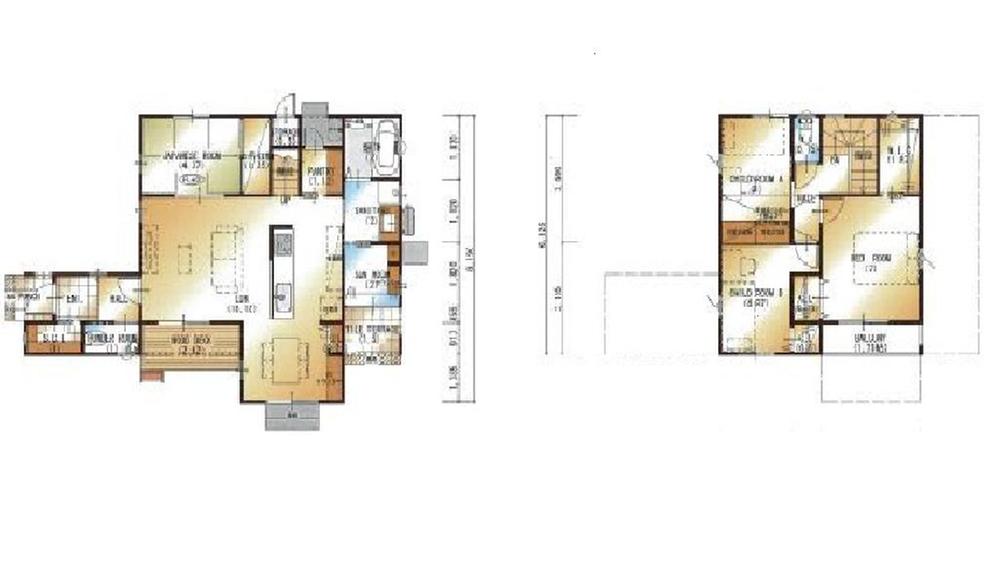 Floor plan. Price 27,800,000 yen, 4LDK, Land area 198.79 sq m , Building area 104.54 sq m