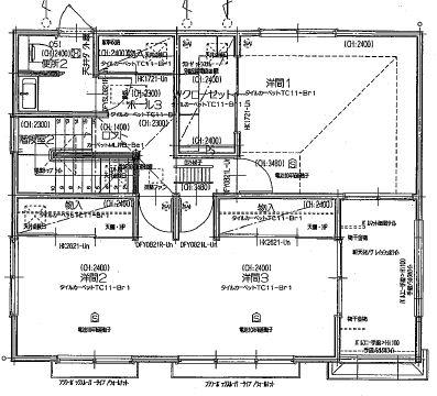 Floor plan. 28,980,000 yen, 4LDK, Land area 207.62 sq m , The building area of ​​130.83 sq m Master Bedroom 3 tatami mats of a walk-in closet, Children's rooms are spacious without partition!