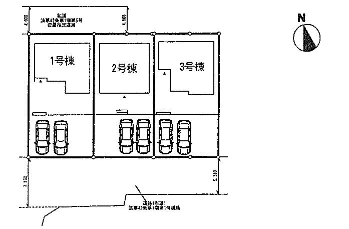 Compartment figure. 25,800,000 yen, 4LDK, Land area 172.27 sq m , Building area 101.25 sq m