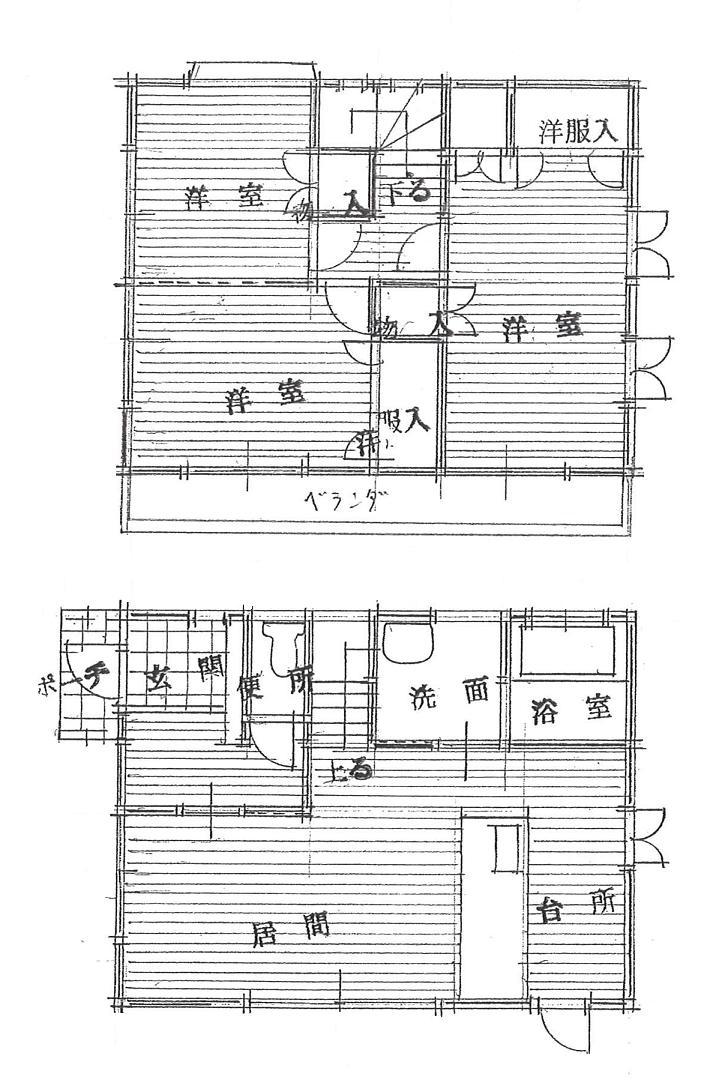 Floor plan. 24.4 million yen, 3LDK, Land area 100 sq m , Building area 79.48 sq m
