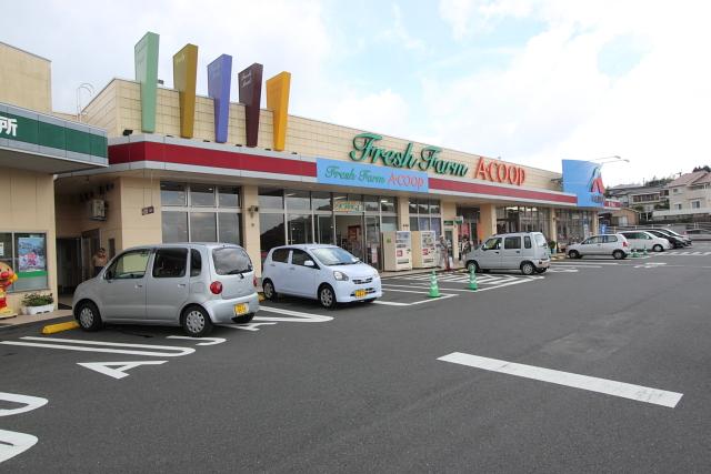 Supermarket. 150m to A Coop Matsumoto shop