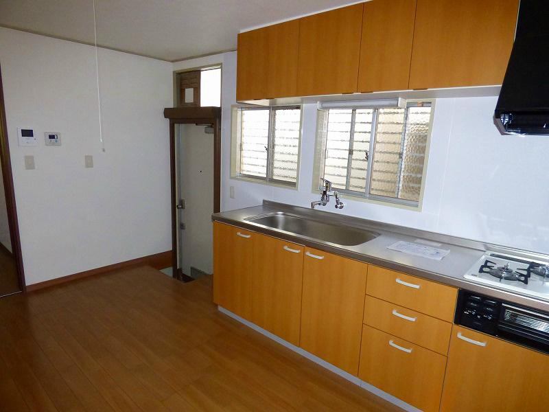 Other. It is a kitchen with a back door. 