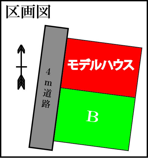 Compartment figure. Land price 30 million yen, Land area 126.65 sq m